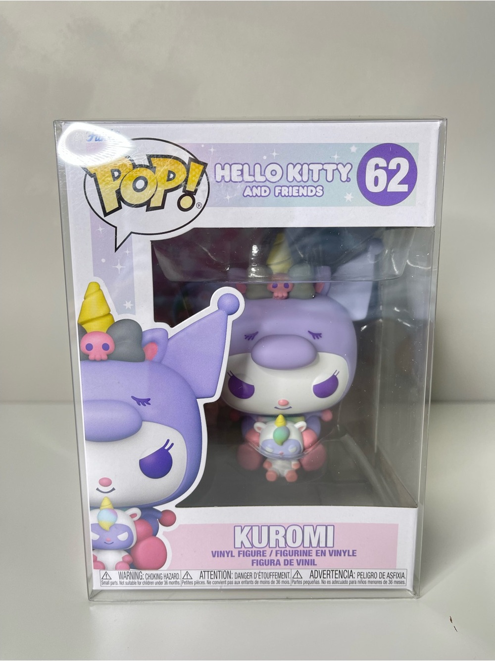 Funko Pop! Hello Kitty And Friends Kuromi Unicorn Party#62 Vinyl Figure Kawaii